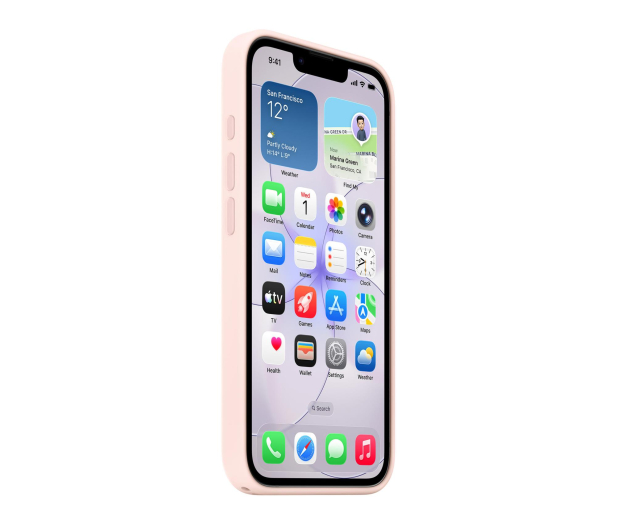 Apple Silikonowe etui do iPhone 17e MagSafe jasnoróżowe - 1506121 - zdjęcie 4